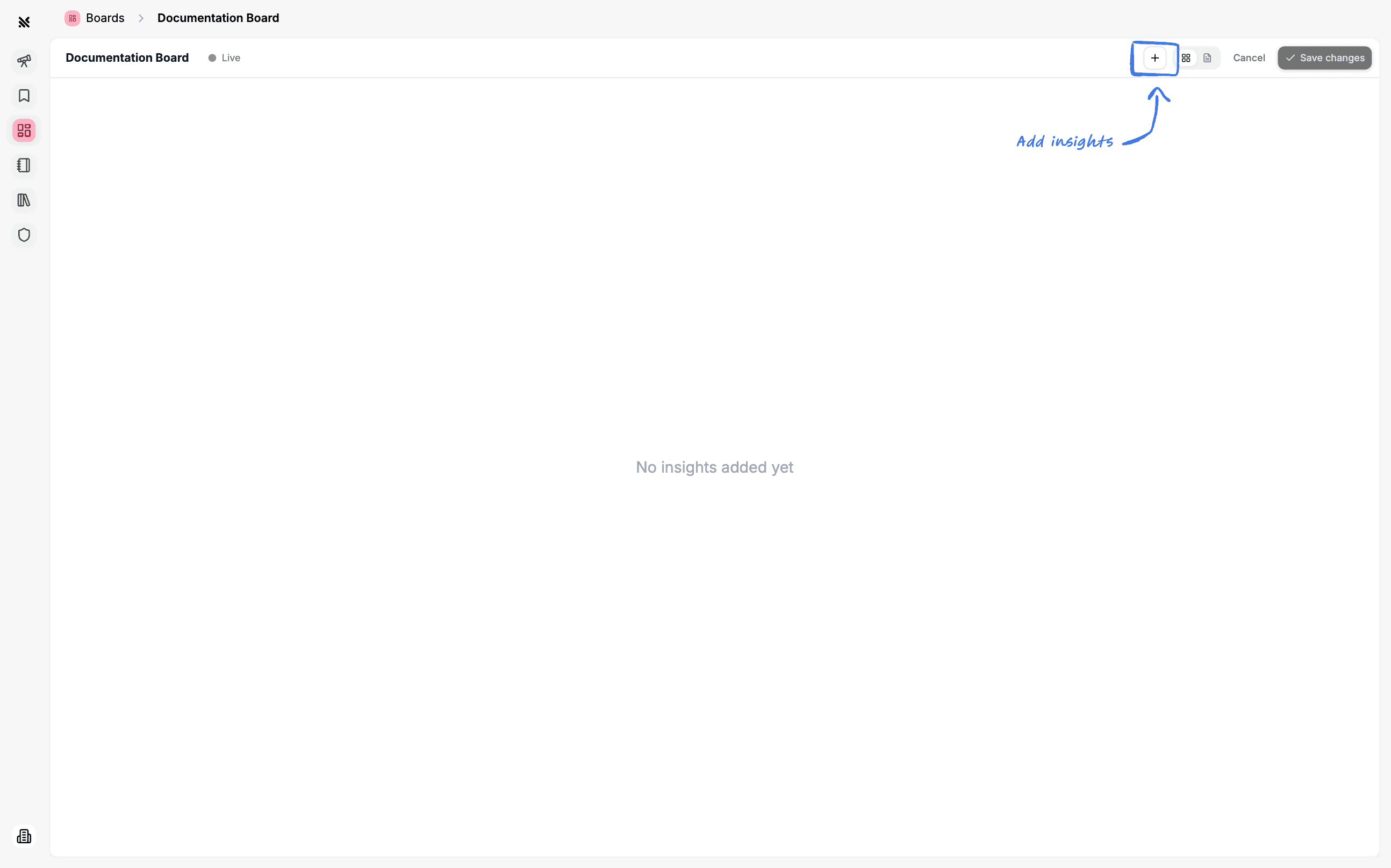 Querio Explore Interface