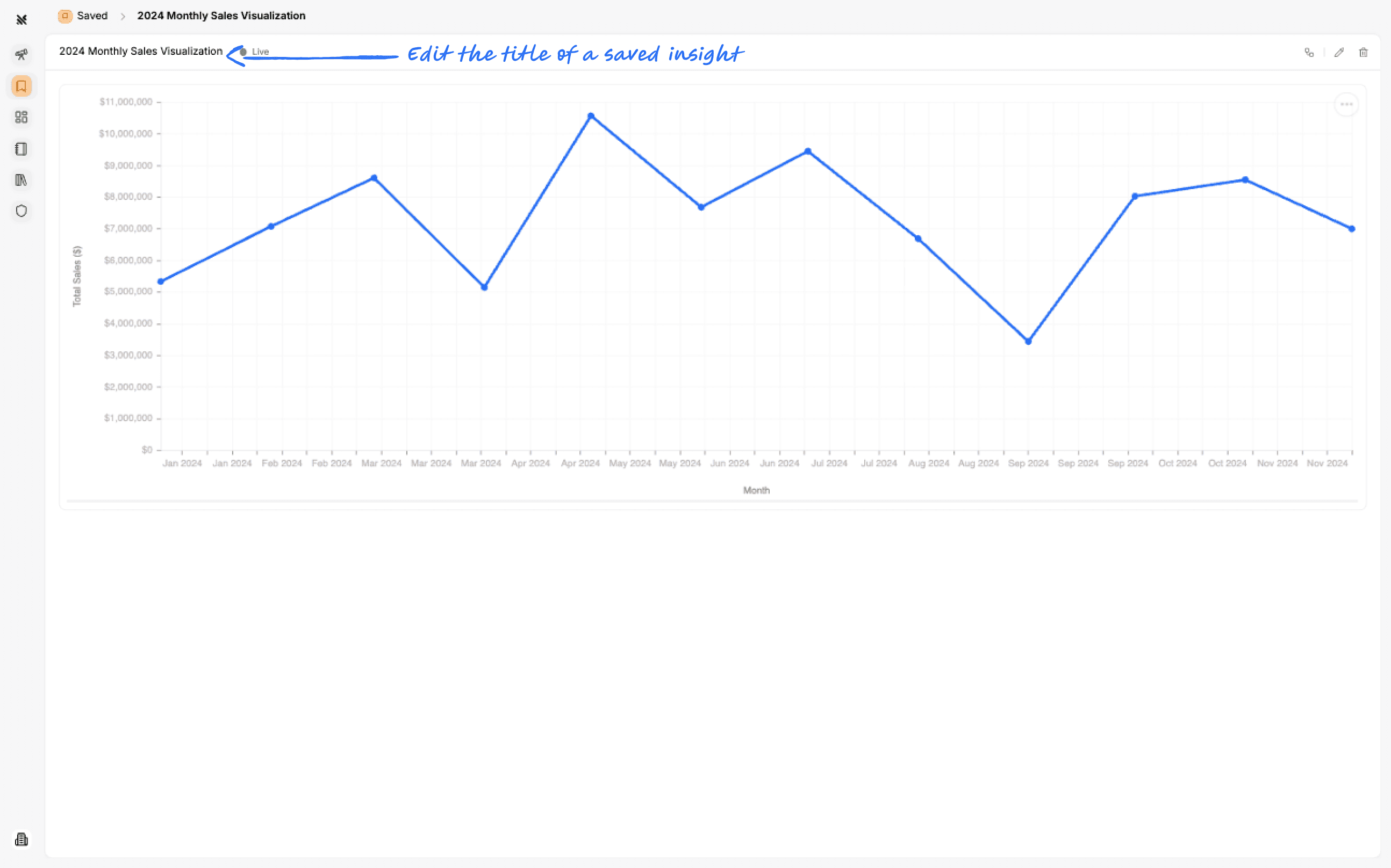 Querio Explore Interface
